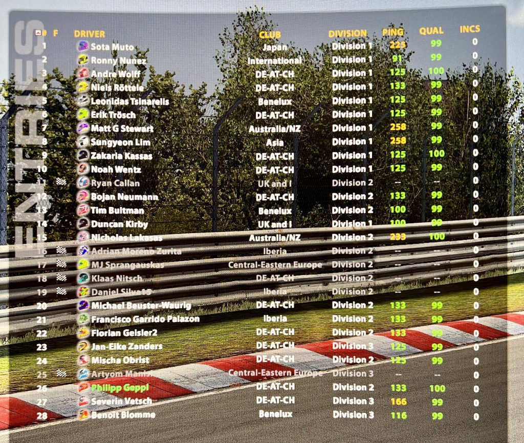 iRacing Ringmeister Nordschleife