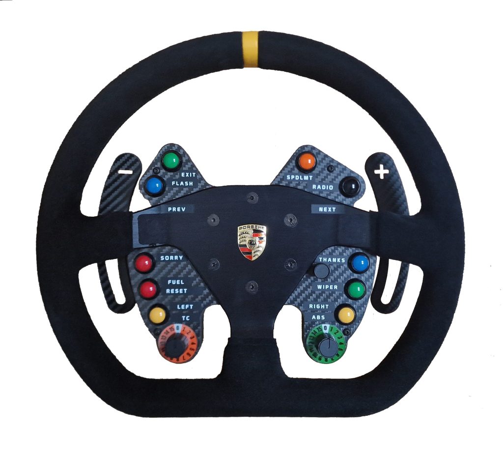 GRID 911 PCUP + Sabelt-SteeringWheel sim racing steering wheel reference photo