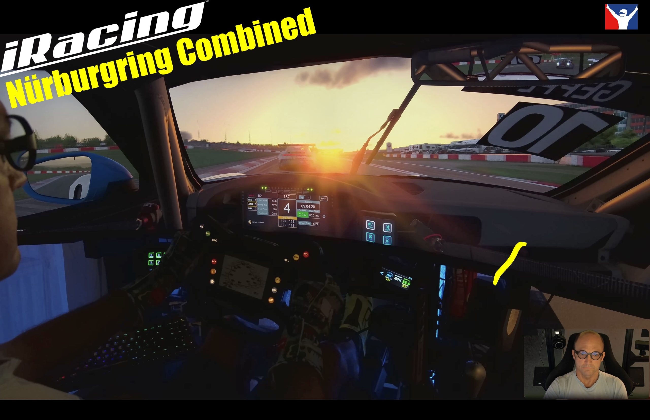 iRacing Porsche Cup Nürburgring Long